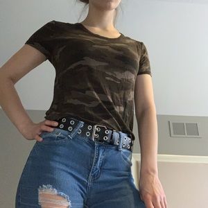camo t-shirt